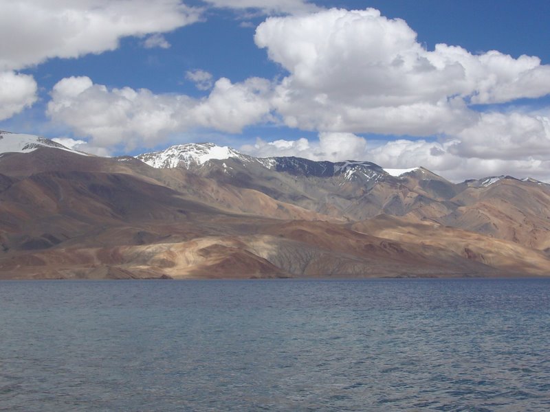 Travel - India - Ladakh - Tso Moriri Trip - Karzog and Tso Moriri - The Beach and the mountain - The Beach